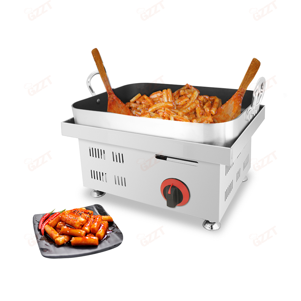 Tteokbokki Rice Cake - Ticari Kore Toppoki Yapıcı Atıştırmalık Makinesi