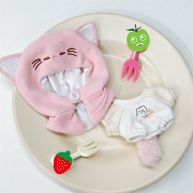 Korean Girls Lifestyle - 10 cm Pamuk Bebek Kedi Kulaklar