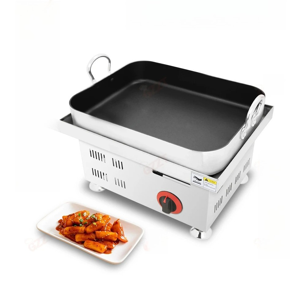 Tteokbokki Rice Cake - İyi Ticari Kore Toppoki Yapıcı Atıştırmalık