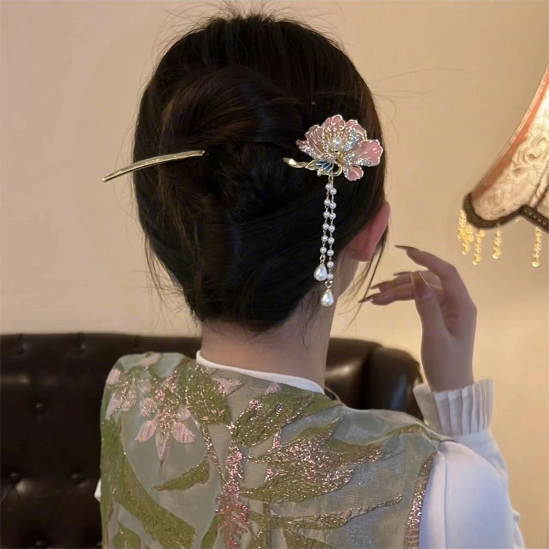 Püsküllü Hanfu Saç Çubukları B - Hanbok Hair Pin incelemesi ve fiyatı