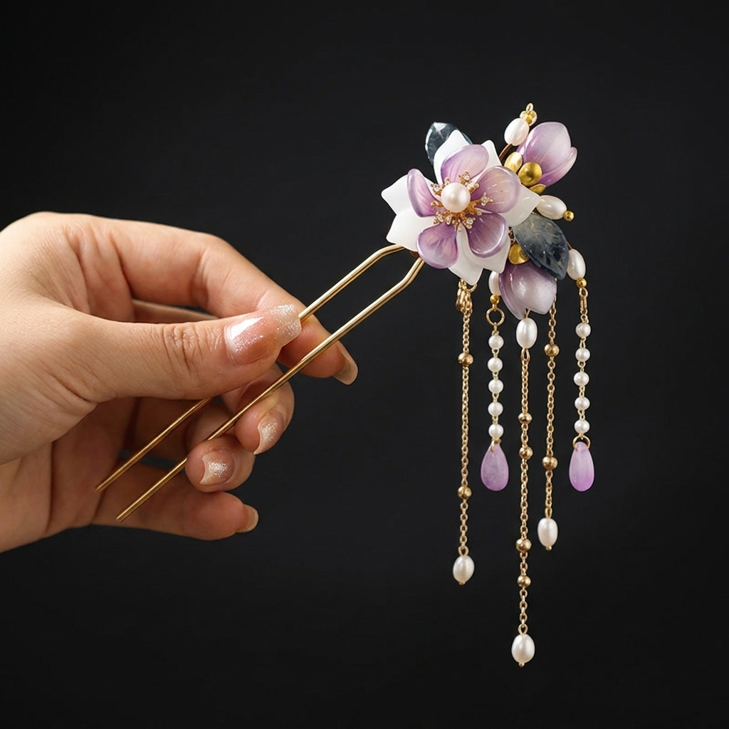 Alaşım U Şekilli Saç Tokası Or - Hanbok Hair Pin incelemesi ve fiyatı