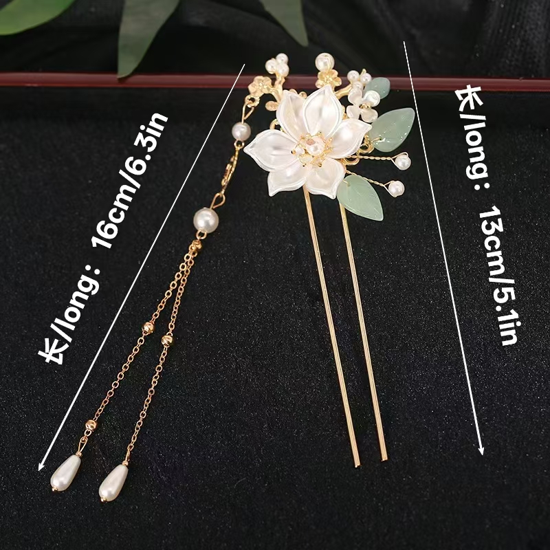 Çay Çiçeği Hanfu Antik Tarz Sa - Hanbok Hair Pin incelemesi ve fiyatı