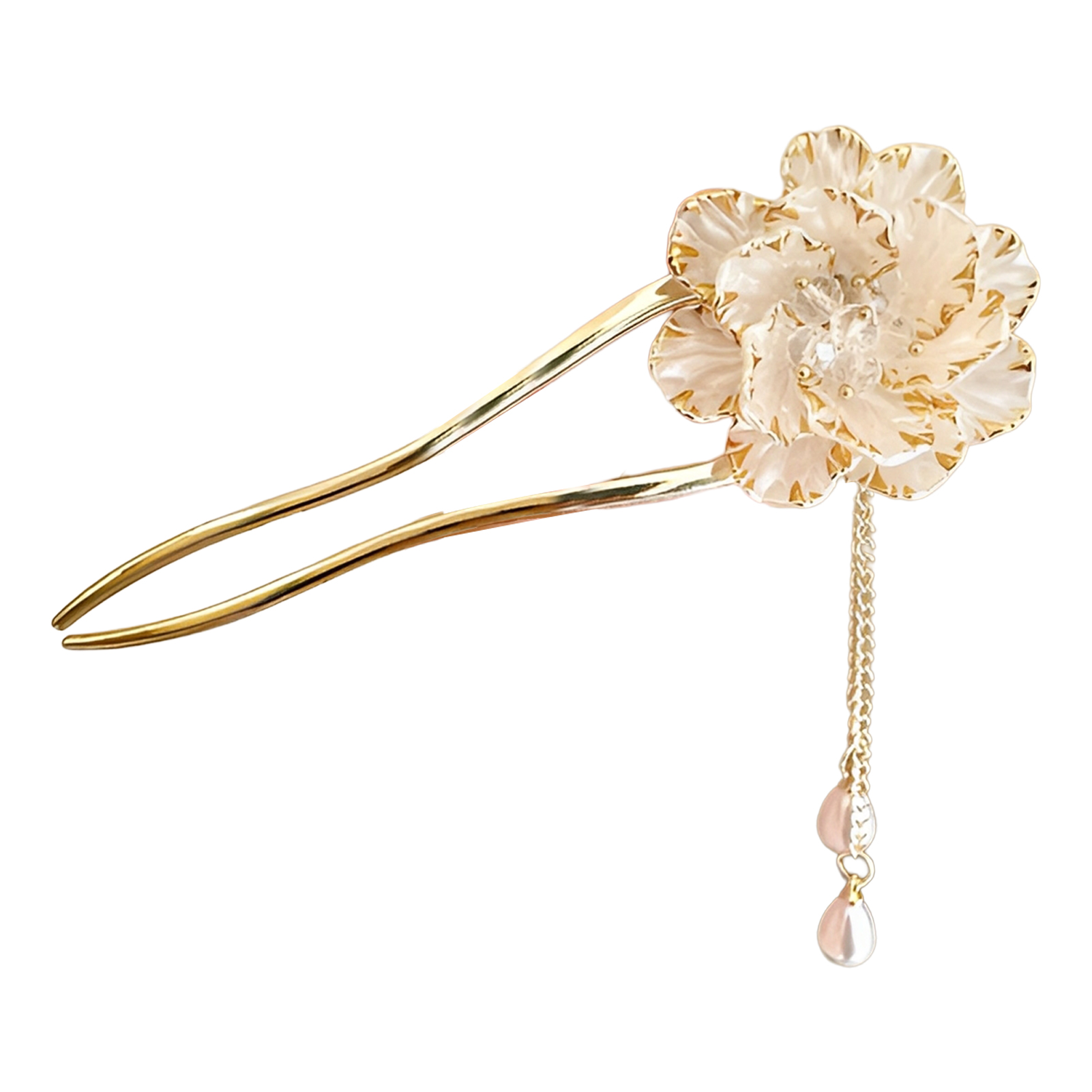 Zarif saç tokası şakayık çiçeğ - Hanbok Hair Pin incelemesi ve fiyatı
