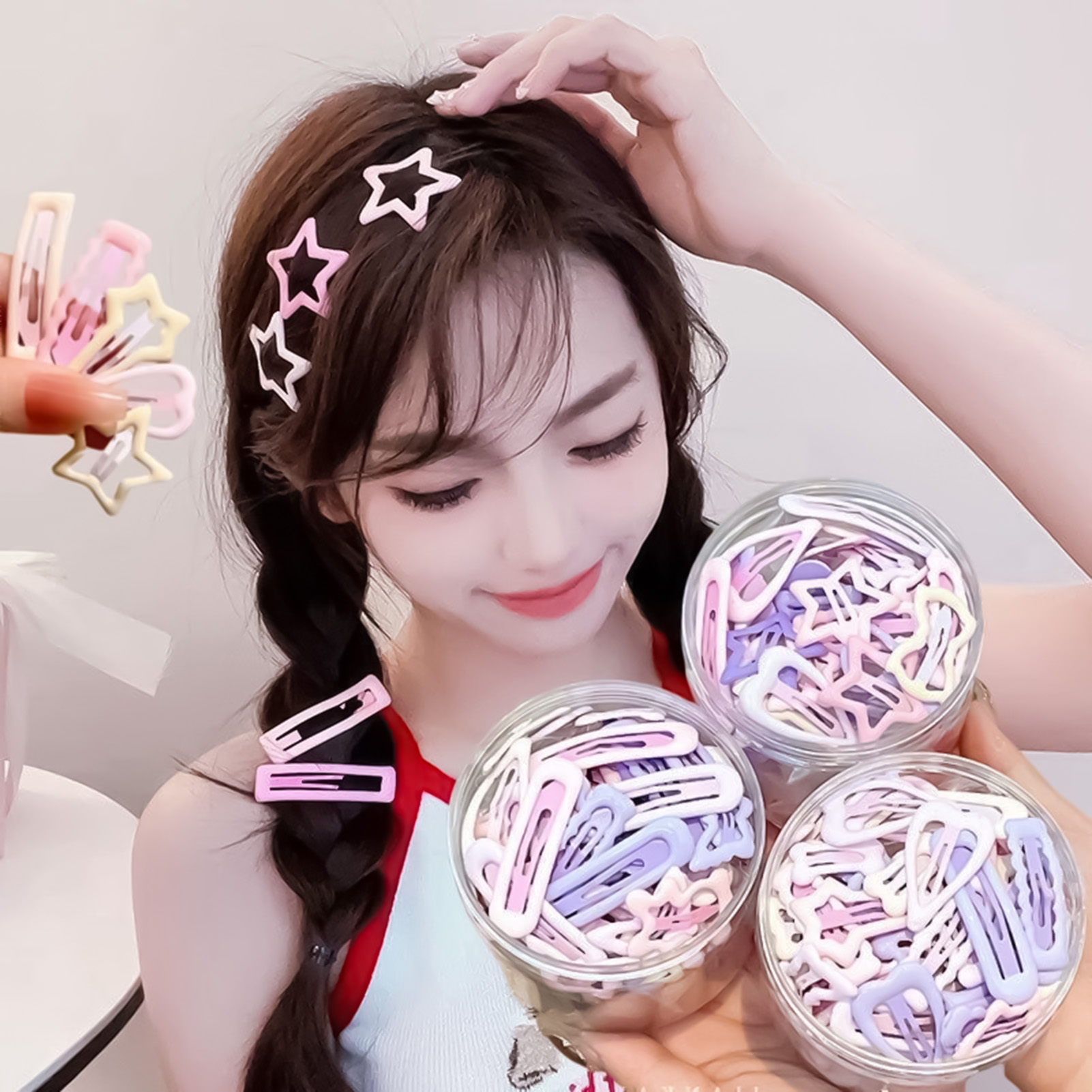 3PCS Tatlı Stil Şapka İğneleri - The Korean Lifestyle incelemesi ve fiyatı