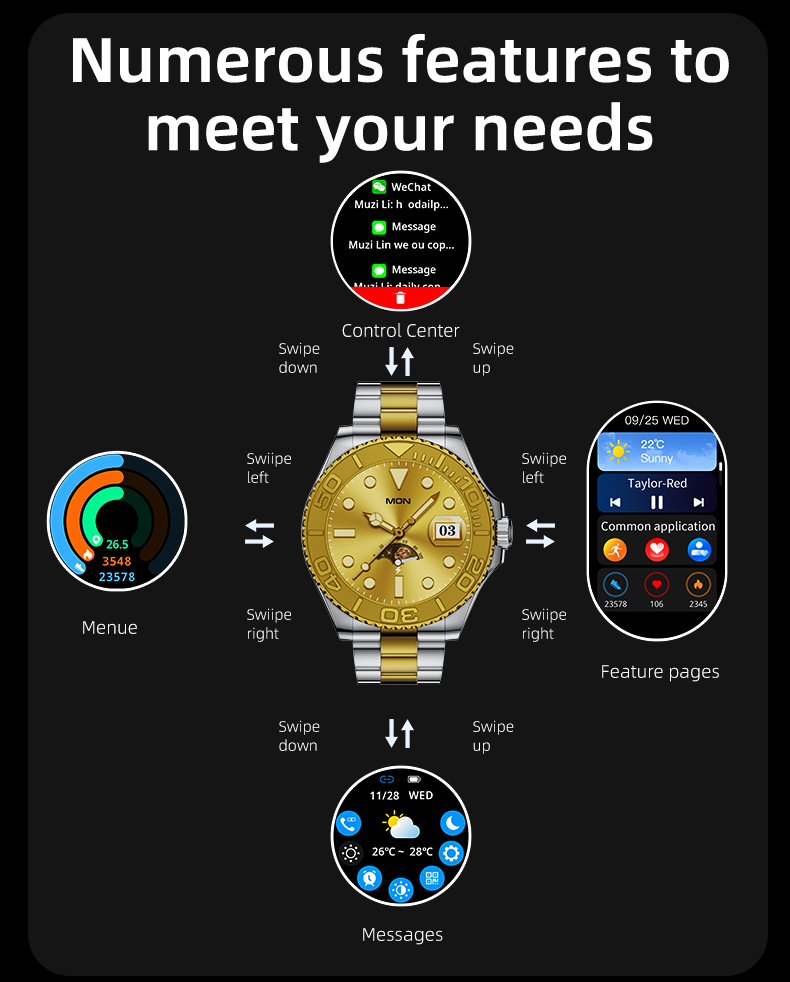 Aiweile AW46 yeni stil akıllı  - Korean Men Lifestyle incelemesi ve fiyatı