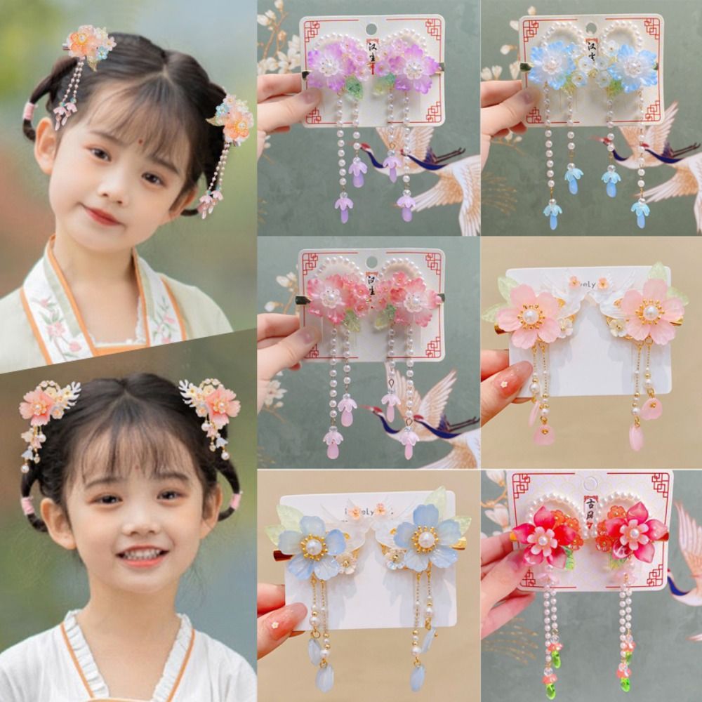 Moda Pembe Saç Tokası Çiçek Pü - Hanbok Hair Pin incelemesi ve fiyatı