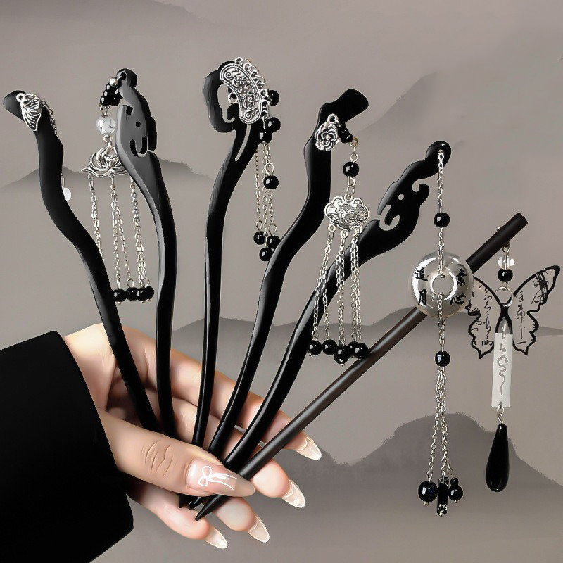 1 adet Çin Antik Tarzı Mürekke - Hanbok Hair Pin incelemesi ve fiyatı