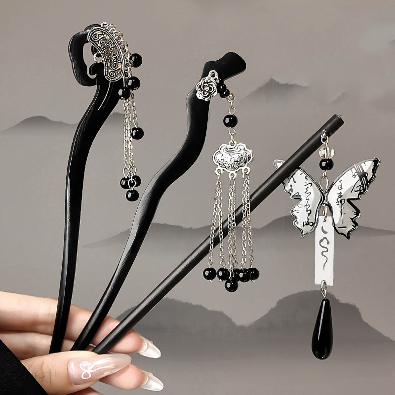 1 adet Çin Antik Tarzı Mürekke - Hanbok Hair Pin incelemesi ve fiyatı