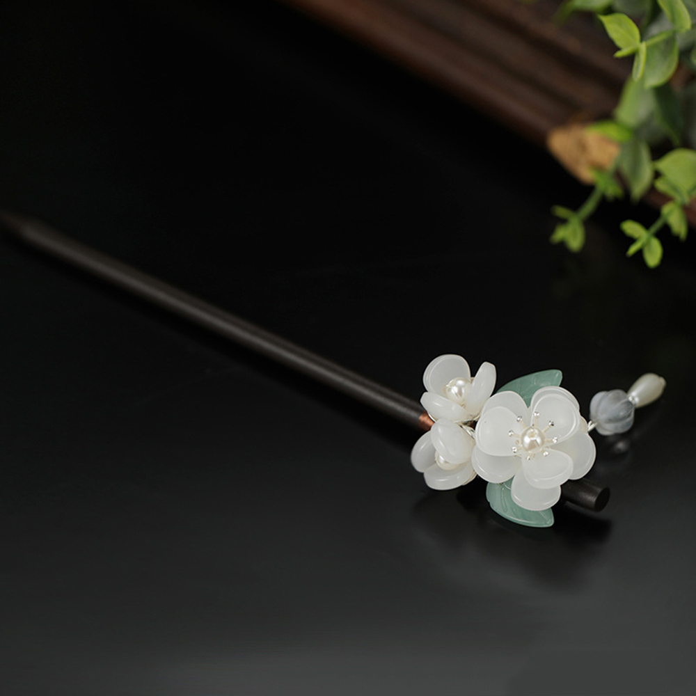 Retro çiçek saç tokası inci sa - Hanbok Hair Pin incelemesi ve fiyatı